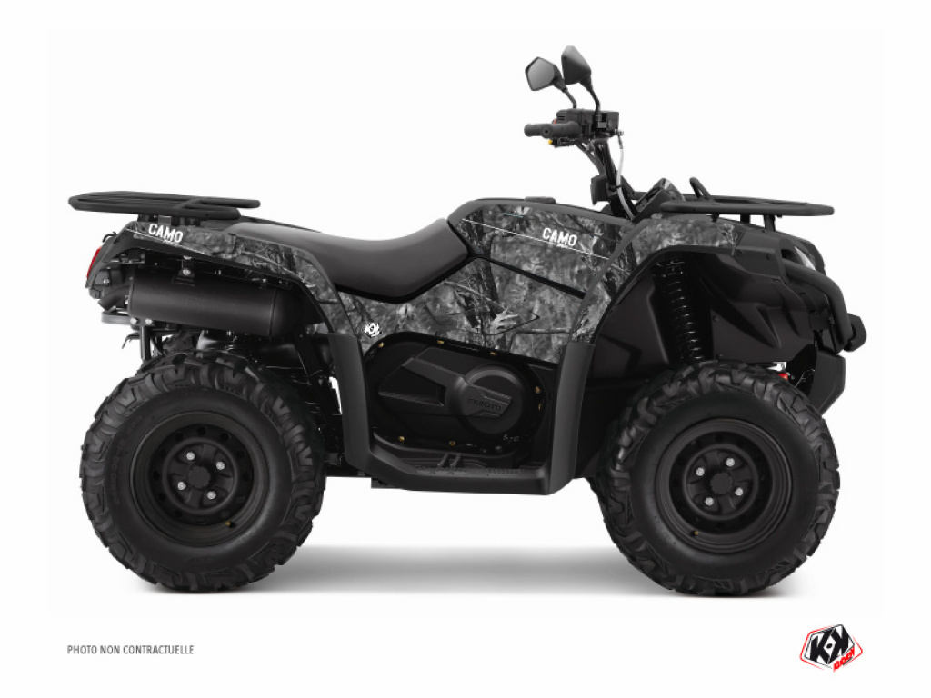 Example picture for thr colors, Camo Grey for CF-Moto CForce 450/500/520 S until to 2022