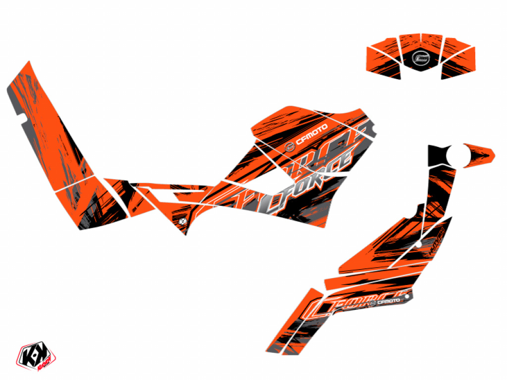 Brush Orange für CF-Moto CForce 600 EC
