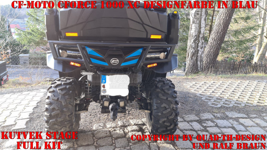 Stage Blue Full Kit for CF-Moto CForce 800/820/850/1000 XC/DLX up 2018+