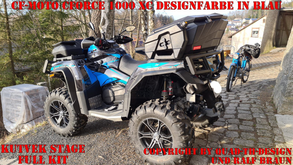 Stage Blue Full Kit for CF-Moto CForce 800/820/850/1000 XC/DLX up 2018+