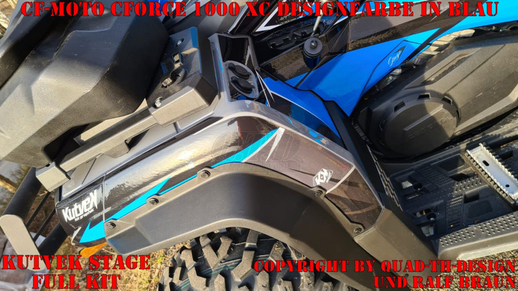 Stage Blue Full Kit for CF-Moto CForce 800/820/850/1000 XC/DLX up 2018+