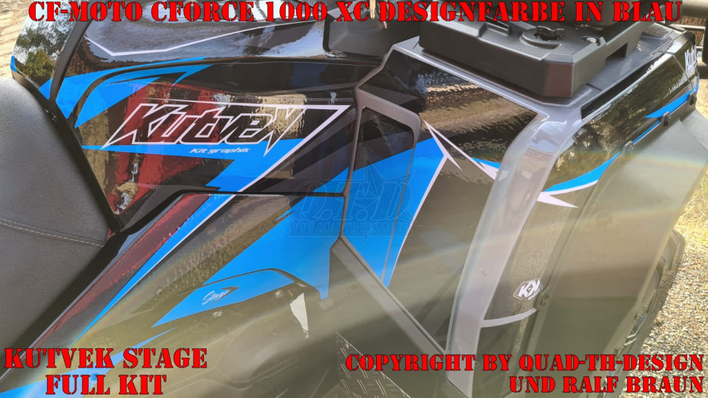 Stage Blue Full Kit for CF-Moto CForce 800/820/850/1000 XC/DLX up 2018+