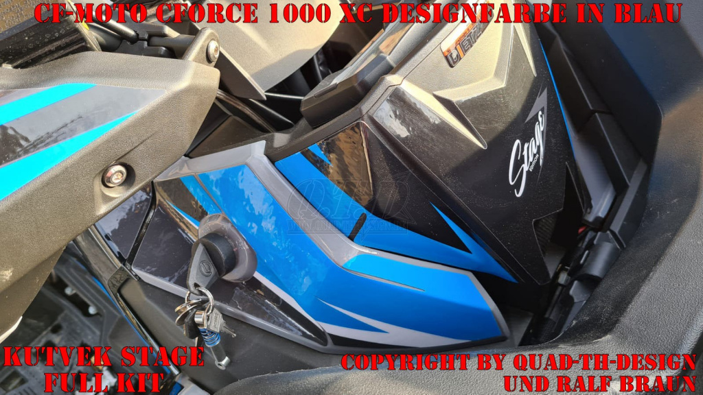 Stage Blue Full Kit for CF-Moto CForce 800/820/850/1000 XC/DLX up 2018+