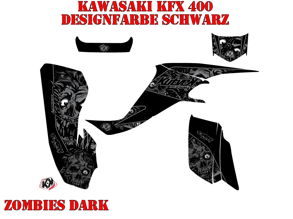 Zombies Dark für Kawasaki KFX 400