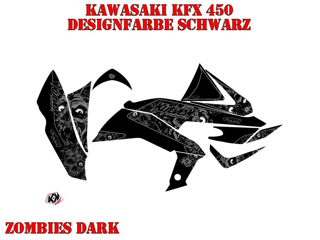Zombies Dark für Kawasaki KFX 450