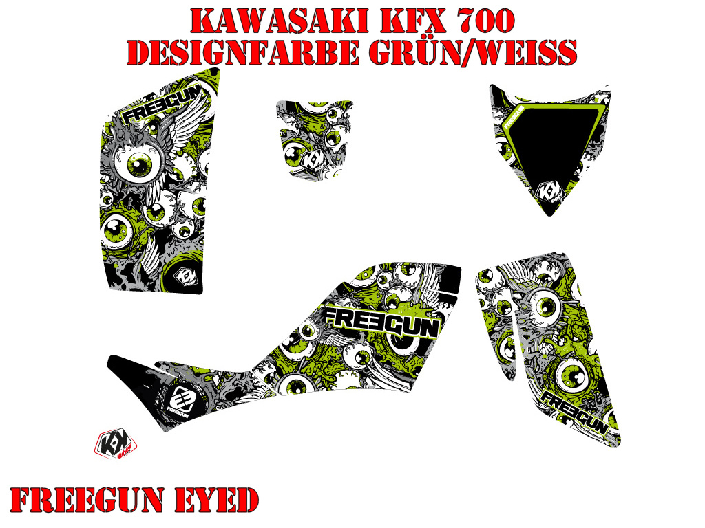 Freegun-Eyed für Kawasaki KFX 700