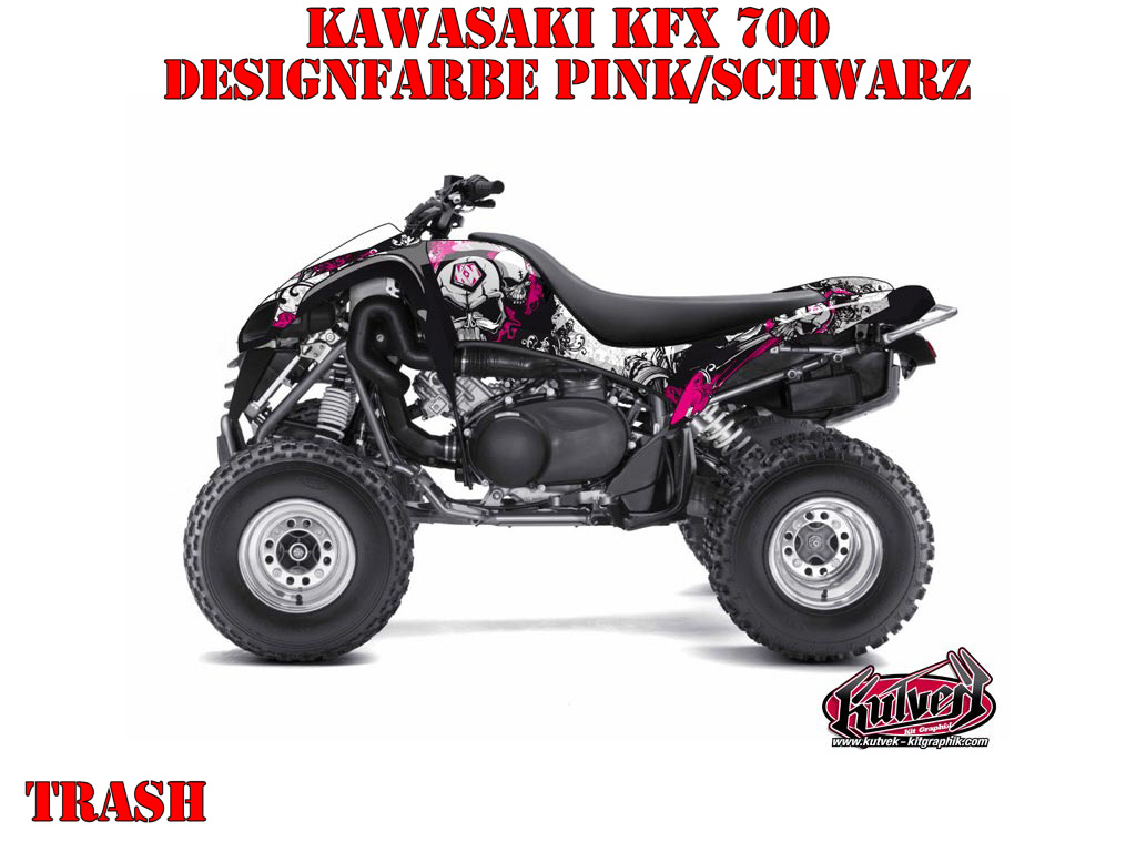 Trash Pink für Kawasaki KFX 700