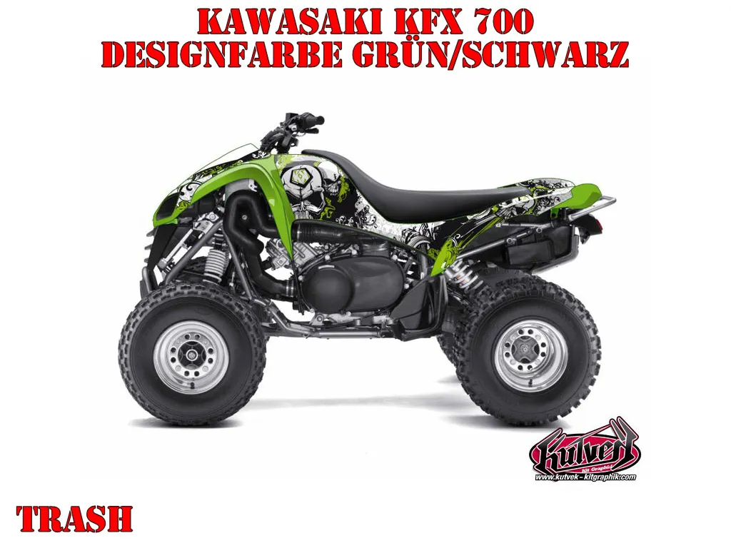 Trash Green for Kawasaki KFX 700