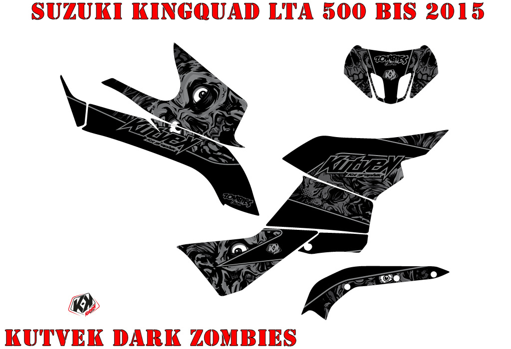 Zombies Dark für Suzuki King Quad LT-A 500