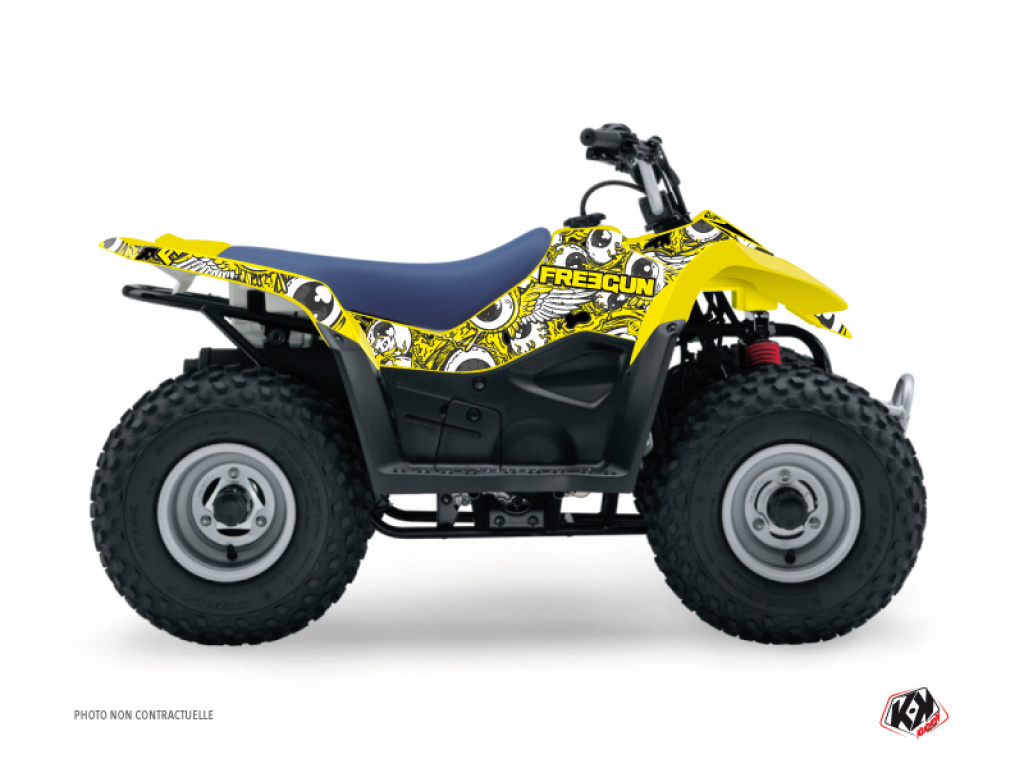 Freegun-Eyed Gelb für Suzuki LT 50 1994-2003