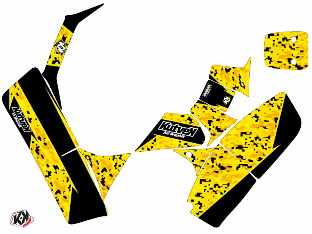 Predator Schwarz-Gelb für Suzuki LT 50 1994-2003