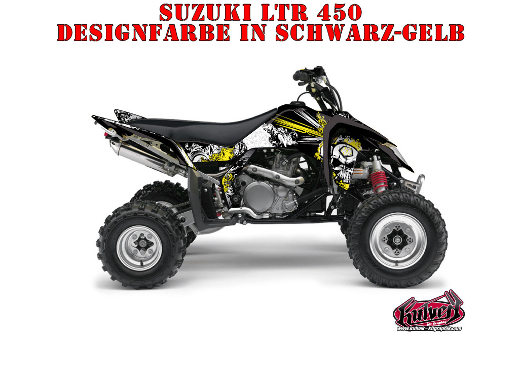 Trash Gelb für Suzuki LTR 450