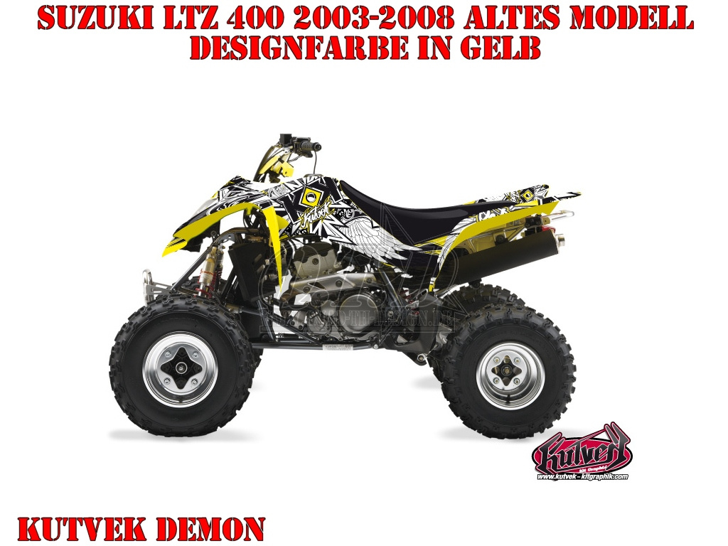 Beispiel Bild für die Farben, Demon für Suzuki LTZ 400 2003-2008