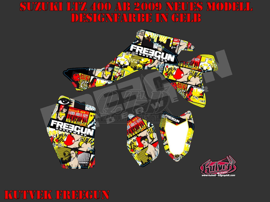 Freegun für Suzuki LTZ 400 up 2009+