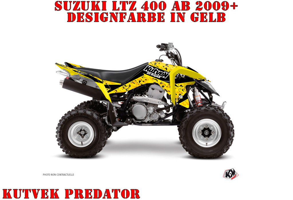 Predator Gelb für Suzuki LTZ 400 ab 2009+