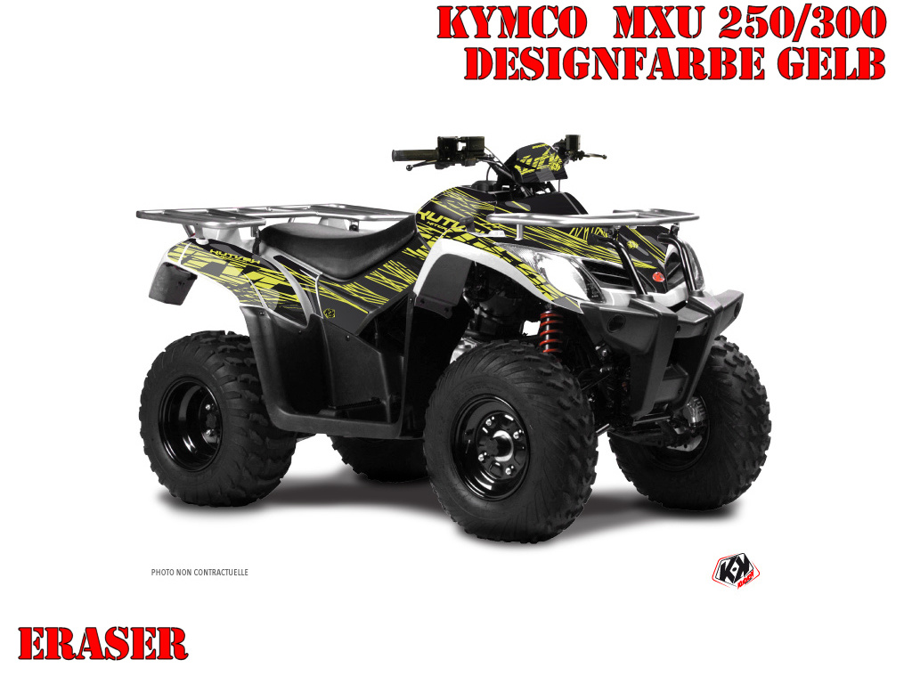 Beispiel Bild für die Farben, Eraser Gelb für Kymco MXU 250/300