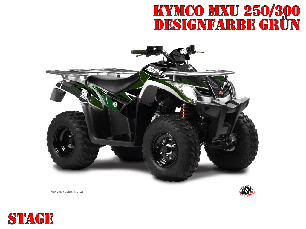 Beispiel Bild für die Farben, Stage Grün für Kymco MXU 250/300