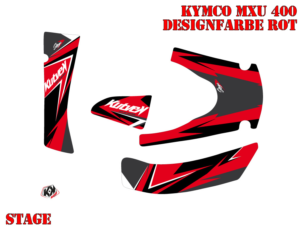 Stage Rot für Kymco MXU 400 2008-2017
