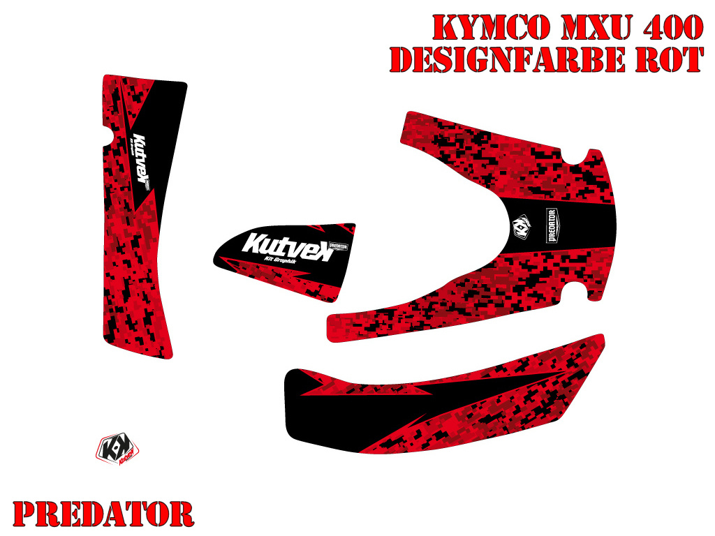 Predator Rot Standard Kit für Kymco MXU 400 2008-2017