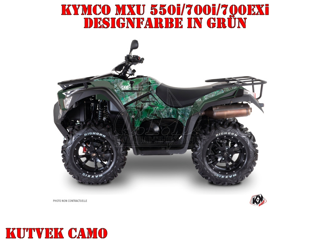 Camo Grün für Kymco MXU 550/700i