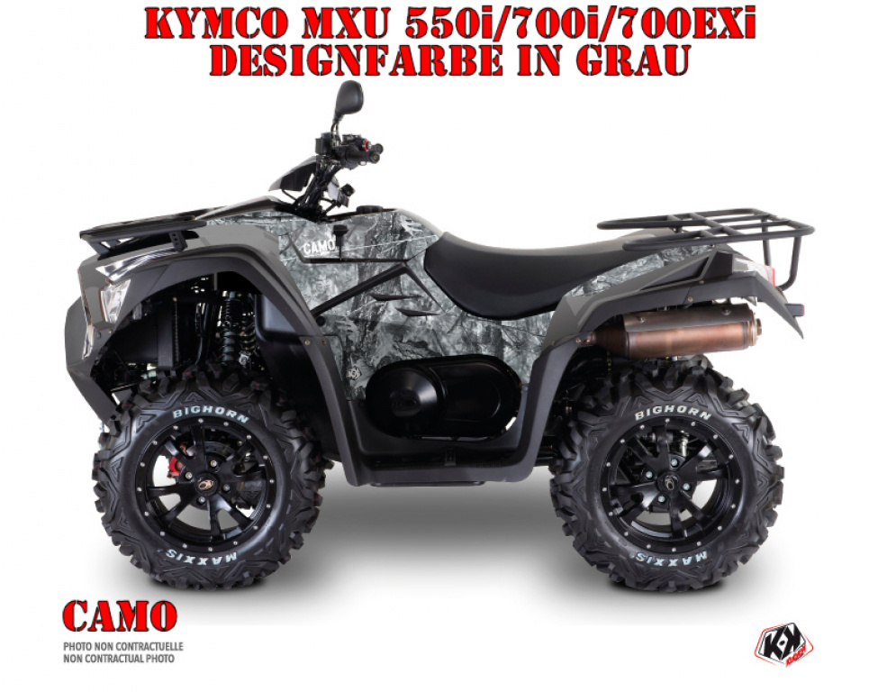 Camo Grau für Kymco MXU 550/700i