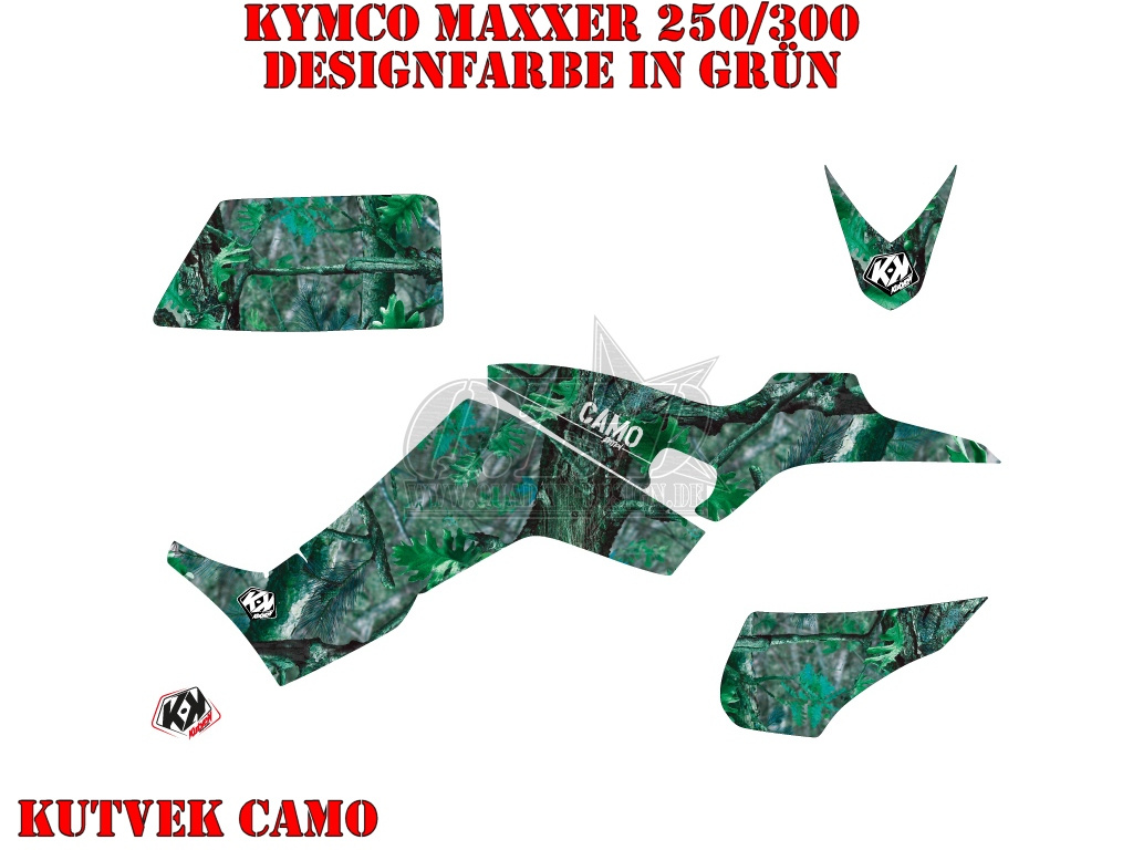 Camo Green for Kymco Maxxer 250/300