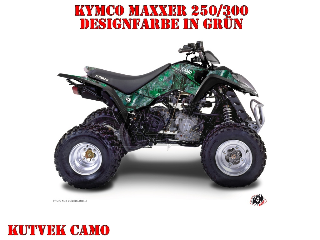 Beispiel Bild für die Farben, Camo Grün für Kymco Maxxer 450i