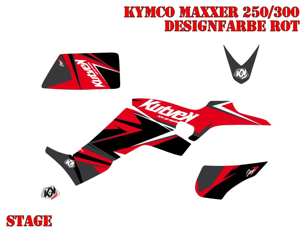 Stage Red for Kymco Maxxer 250/300