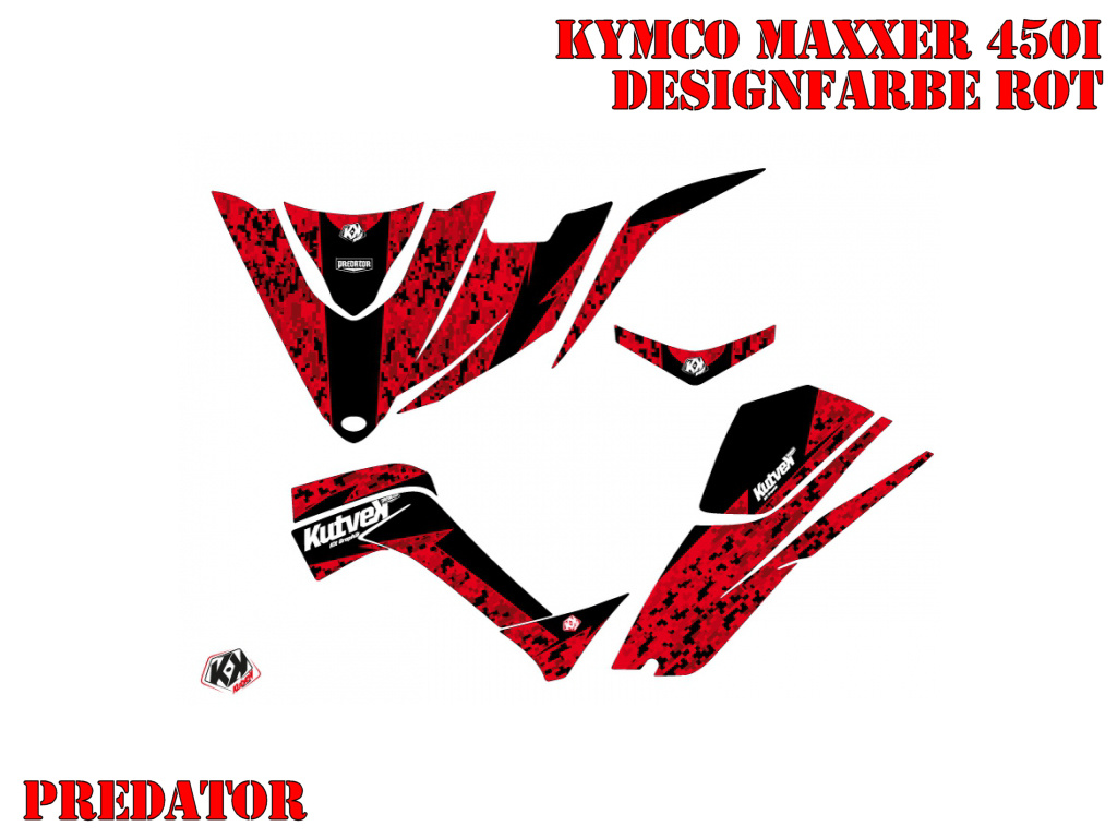 Predator Rot für Kymco Maxxer 450i