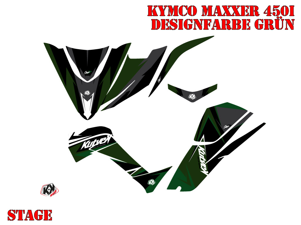 Stage Grün für Kymco Maxxer 450i