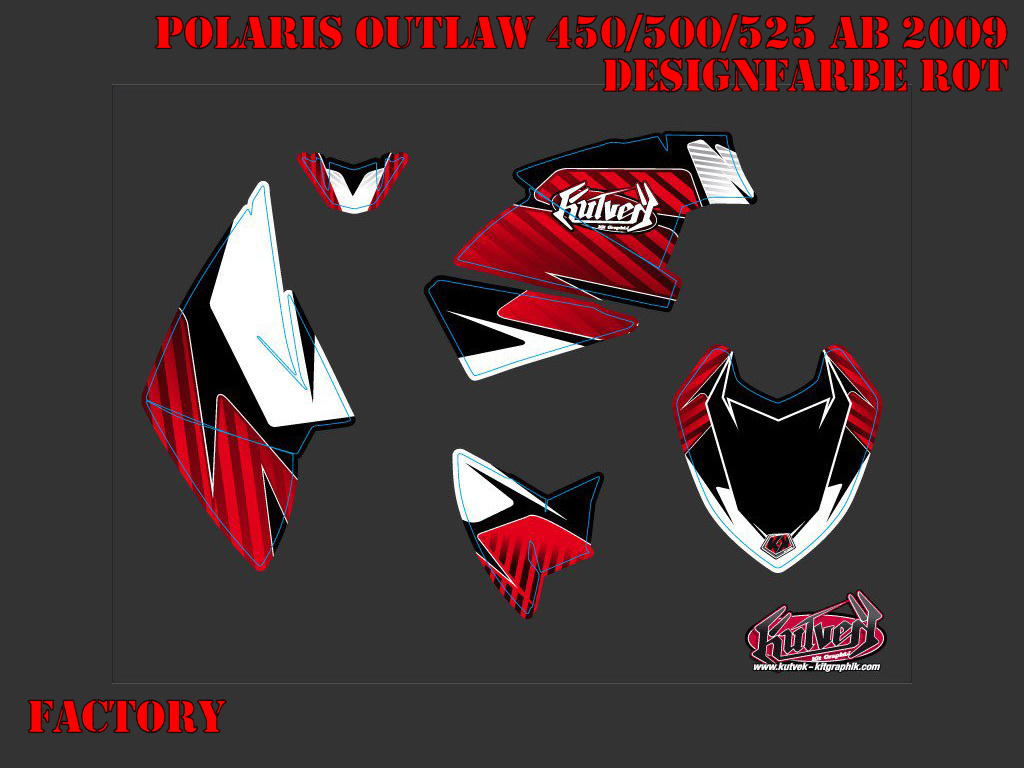 Factory for Polaris Outlaw 450/500/525 up 2009+