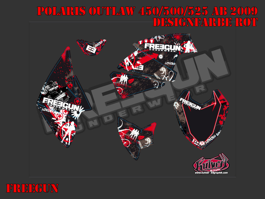 Freegun for Polaris Outlaw 450/500/525 up 2009+