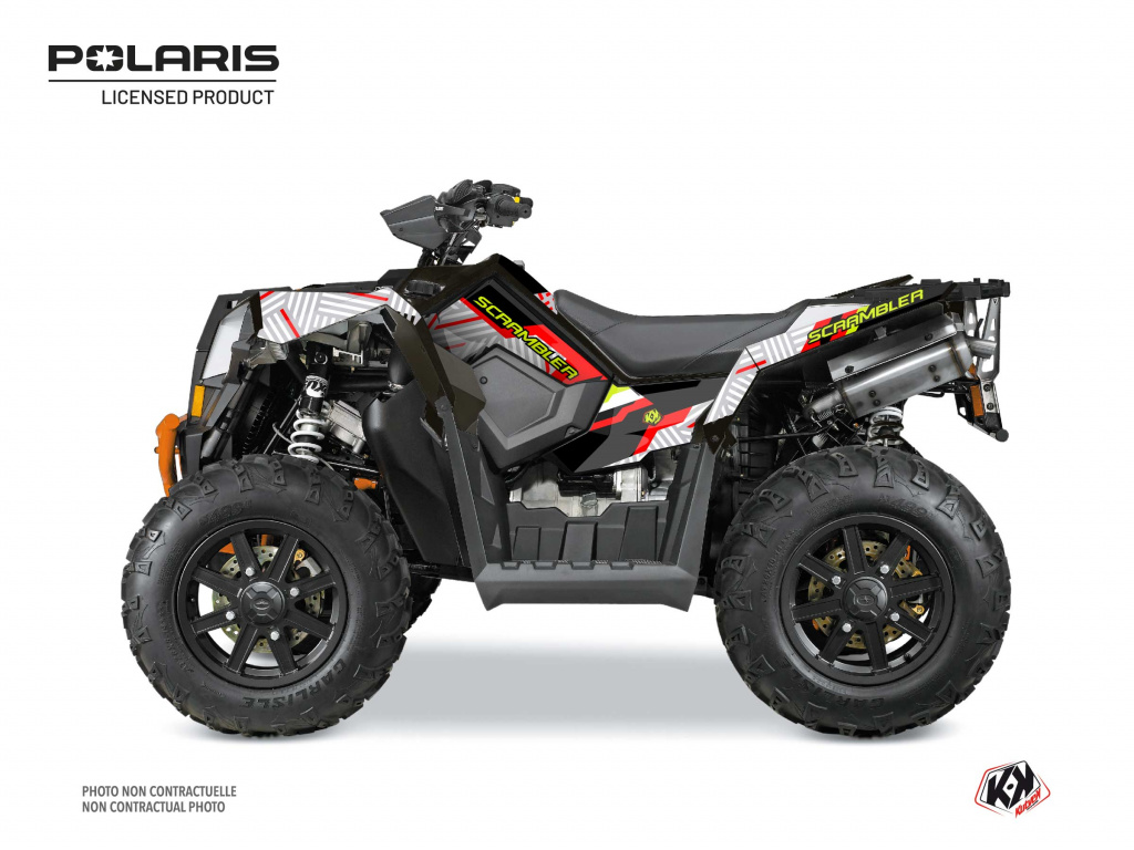 Beispiel Bild für die Farben, Epik White Standard Kit for Polaris Scrambler 850/1000 XP 2013-2022