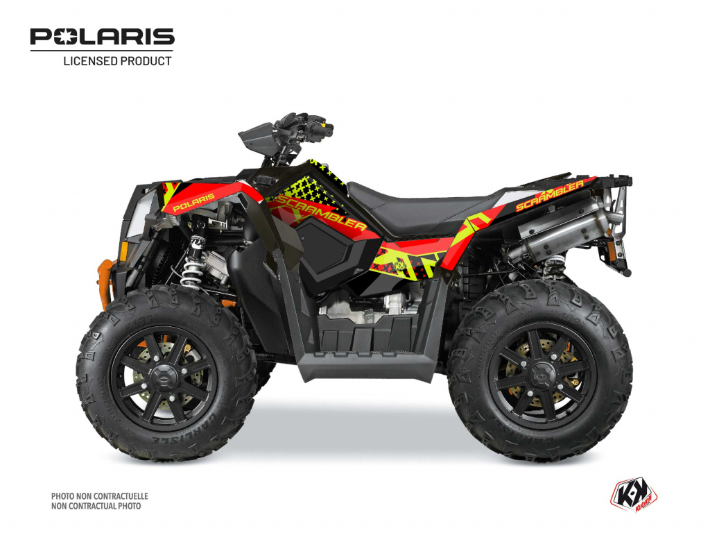 Beispiel Bild für die Farben, Stun Black Standard Kit for Polaris Scrambler 850/1000 XP 2013-2022