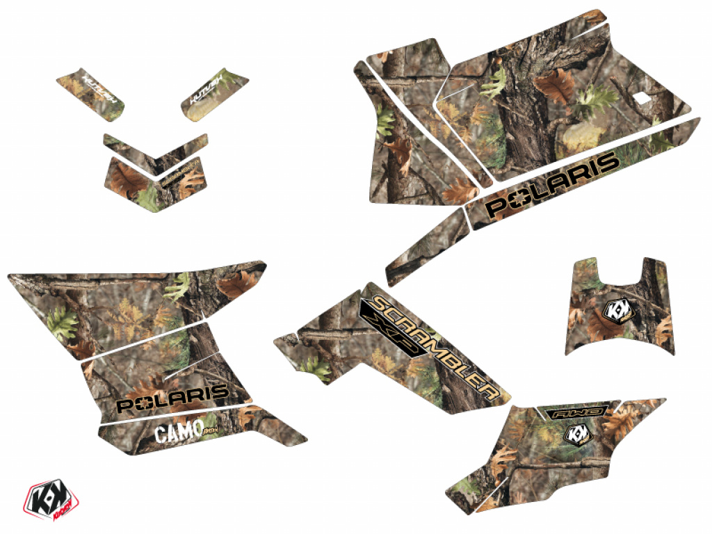 Camo Wood Standard Kit für Polaris Scrambler 850/1000 XP 2013-2022
