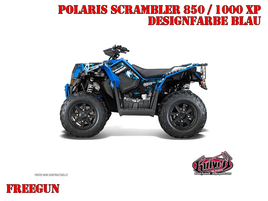Freegun Blau Standard Kit für Polaris Scrambler 850/1000 XP 2013-2022