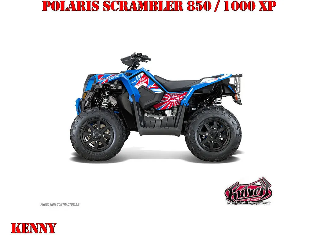 Example picture for thr colors, Kenny Standard Kit für Polaris Scrambler 850/1000 XP 2013-2022