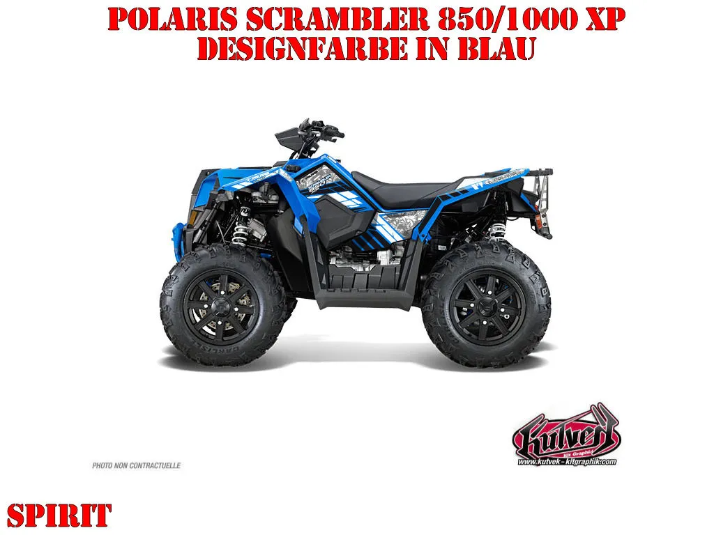 Spirit Blue Standard Kit for Polaris Scrambler 850/1000 XP 2013-2022