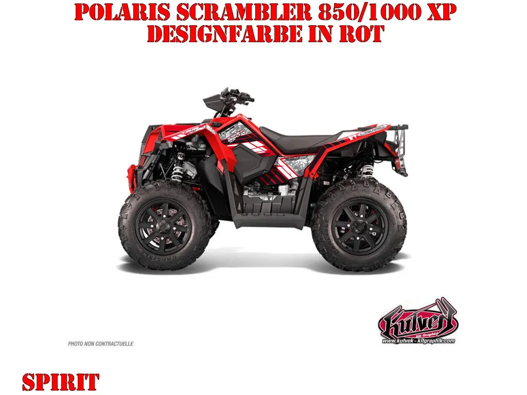 Spirit Red Standard Kit for Polaris Scrambler 850/1000 XP 2013-2022