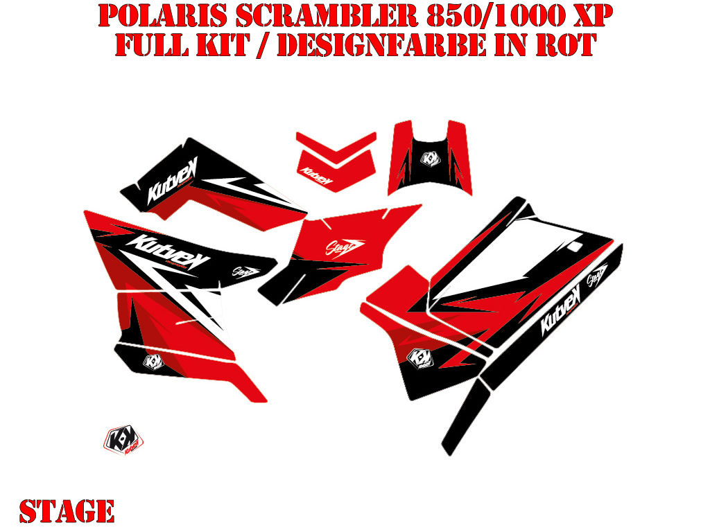 Stage Rot Standard Kit für Polaris Scrambler 850/1000 XP 2013-2022