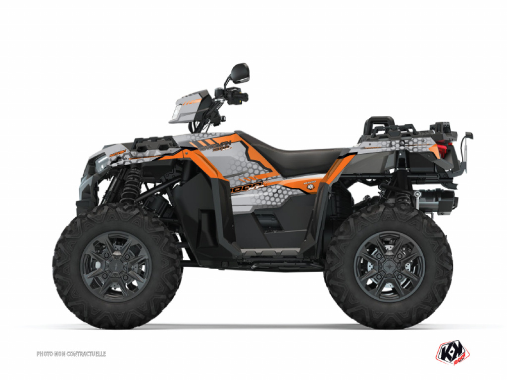 Splinter Grau-Orange Standard Kit für Polaris Sportsman 1000 XP-S ab 2020+
