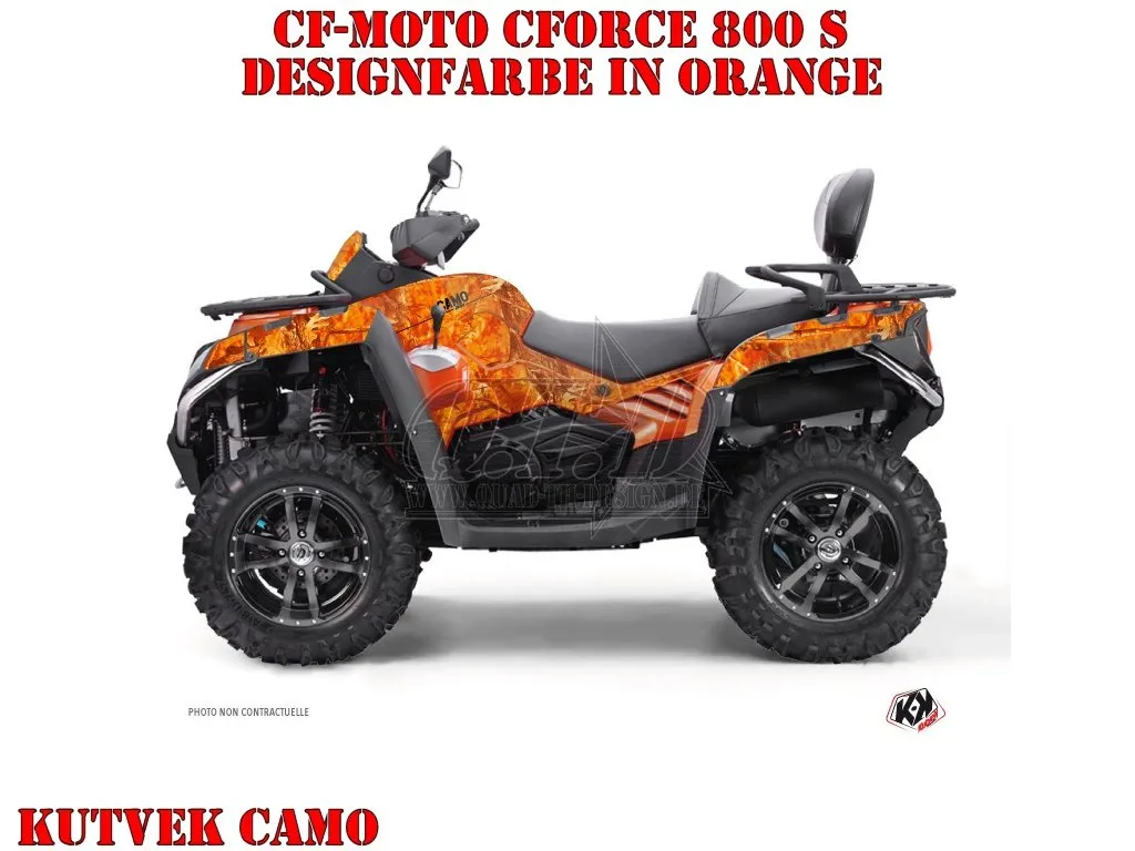 Camo Orange for CF-Moto CForce 800 S 2014-2018