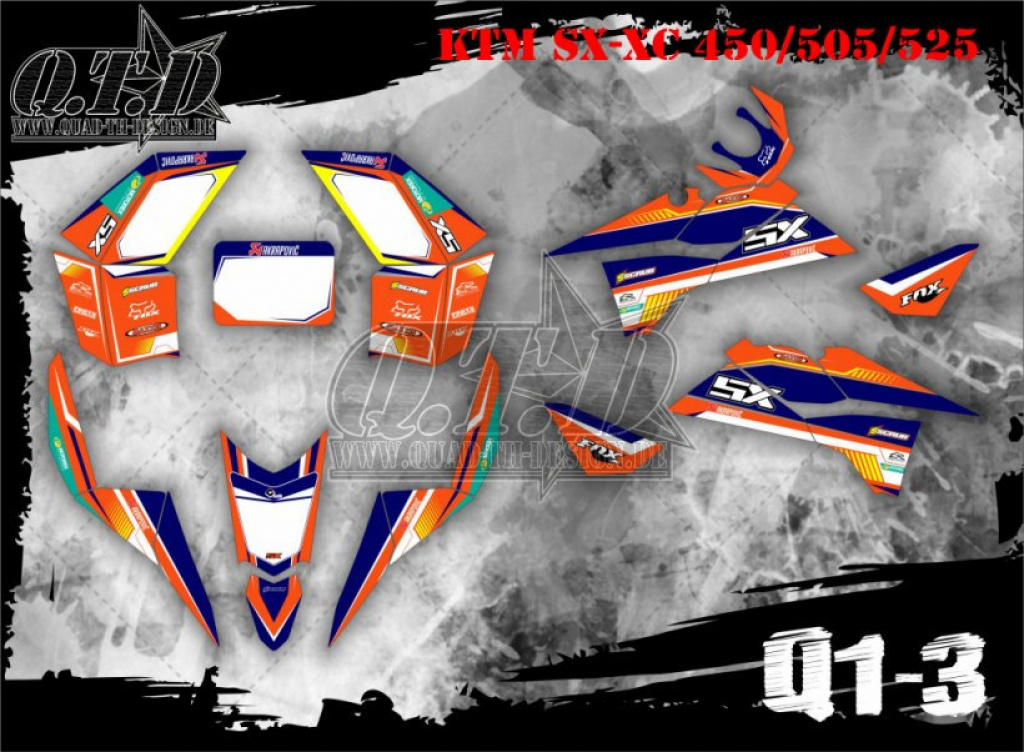 Q1-3 for KTM SX 450
