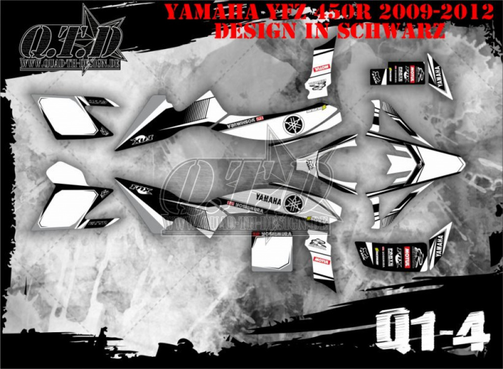 Fox Q1-4 für Yamaha YFZ 450R 2009-2013