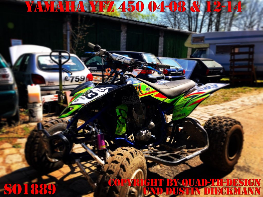 SO1889 für Yamaha YFZ YFZ 450 2004-2008 & 2012-2014
