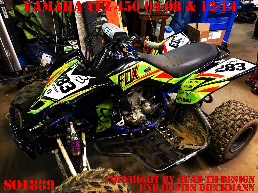 SO1889 für Yamaha YFZ YFZ 450 2004-2008 & 2012-2014
