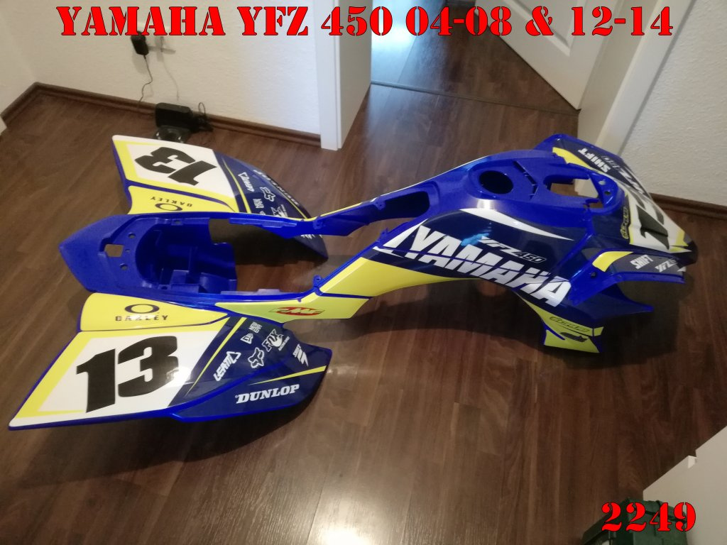 SO2249 für Yamaha YFZ 450 2004-2008 & 2012-2014