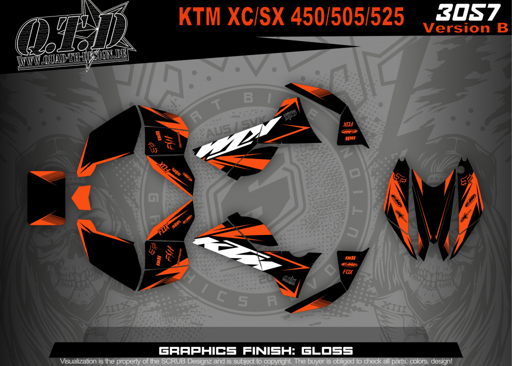 SO3057 Variant B for KTM XC 525