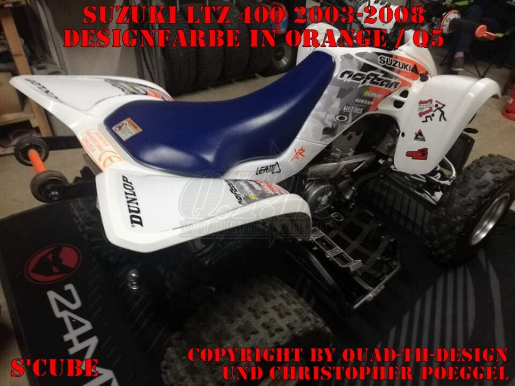 SCube Orange für Suzuki LTZ 400 2003-2008