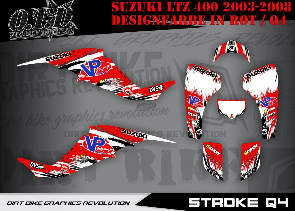 Stroke Q4 für Suzuki LTZ 400 2003-2008